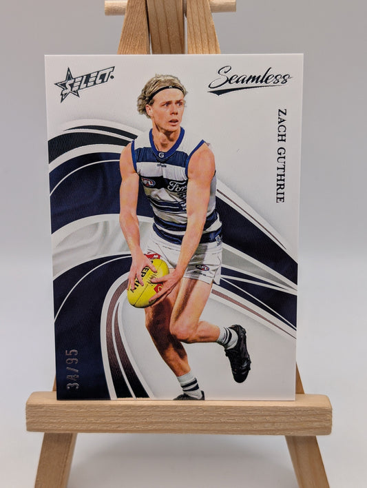 2025 AFL Select Seamless Base Zach Guthrie /95 Geelong Cats FRENLY BRICKS - Open 7 Days