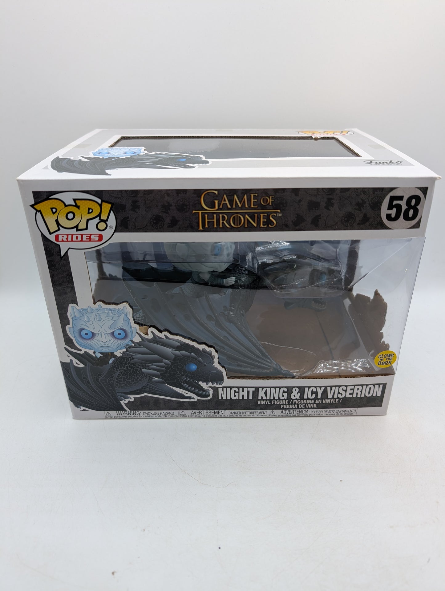 Funko POP! RIDES Game of Thrones Night King & Icy Viserion #58