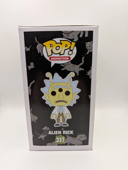 Funko Pop! Alien Rick #337 Rick & Morty 2018 Spring Convention Exclusive Vaulted FRENLY BRICKS - Open 7 Days