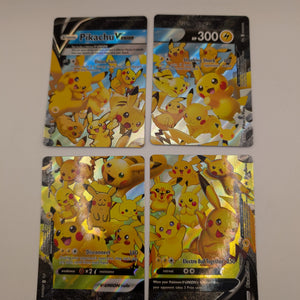 Pikachu V-Union - SWSH139-142 - Pokemon TCG: Celebrations Promo 4 Card Set FRENLY BRICKS - Open 7 Days
