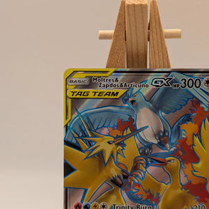 Moltres & Zapdos & Articuno GX 66/68 Full Art Ultra Rare Hidden Fates FRENLY BRICKS - Open 7 Days