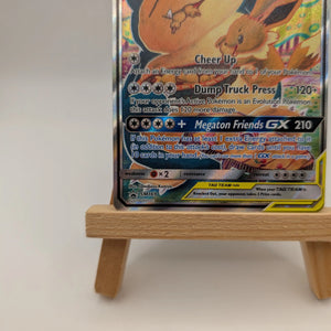 Eevee & Snorlax GX Sm169 Holo TAG TEAM Promo FRENLY BRICKS - Open 7 Days