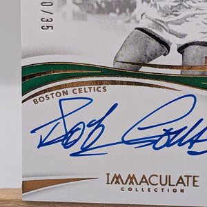 2023-24 Panini Immaculate Bob Cousy Heralded Signatures Auto #/35 Celtics FRENLY BRICKS - Open 7 Days
