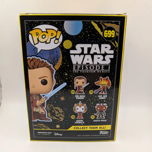 Star Wars: Phantom Menace 25th Anni - Obi-Wan Kenobi Pop! Vinyl Figure (RS) #699 FRENLY BRICKS - Open 7 Days