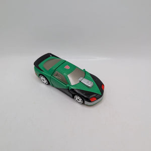 TRANSFORMERS ROBOTS IN DISGUISE SIDE SWIPE, Basic 2001 FRENLY BRICKS - Open 7 Days