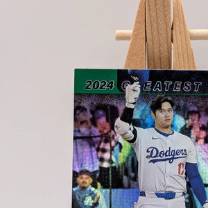 2025 Topps Series 1 Greatest Hits Shohei Ohtani #GH25 50/50 Green Foil /99 MVP FRENLY BRICKS - Open 7 Days