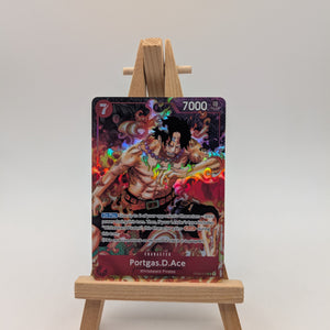 One Piece Portgas D. Ace SP OP02-013 SR Alternative English Edition FRENLY BRICKS - Open 7 Days