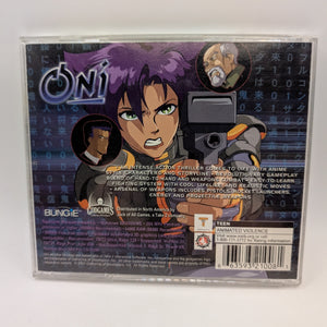 Oni PC Game Bungie 2001 NO cover FRENLY BRICKS - Open 7 Days