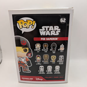 Funko Pop! Star Wars - Poe Dameron #62 Vinyl Figure FRENLY BRICKS - Open 7 Days