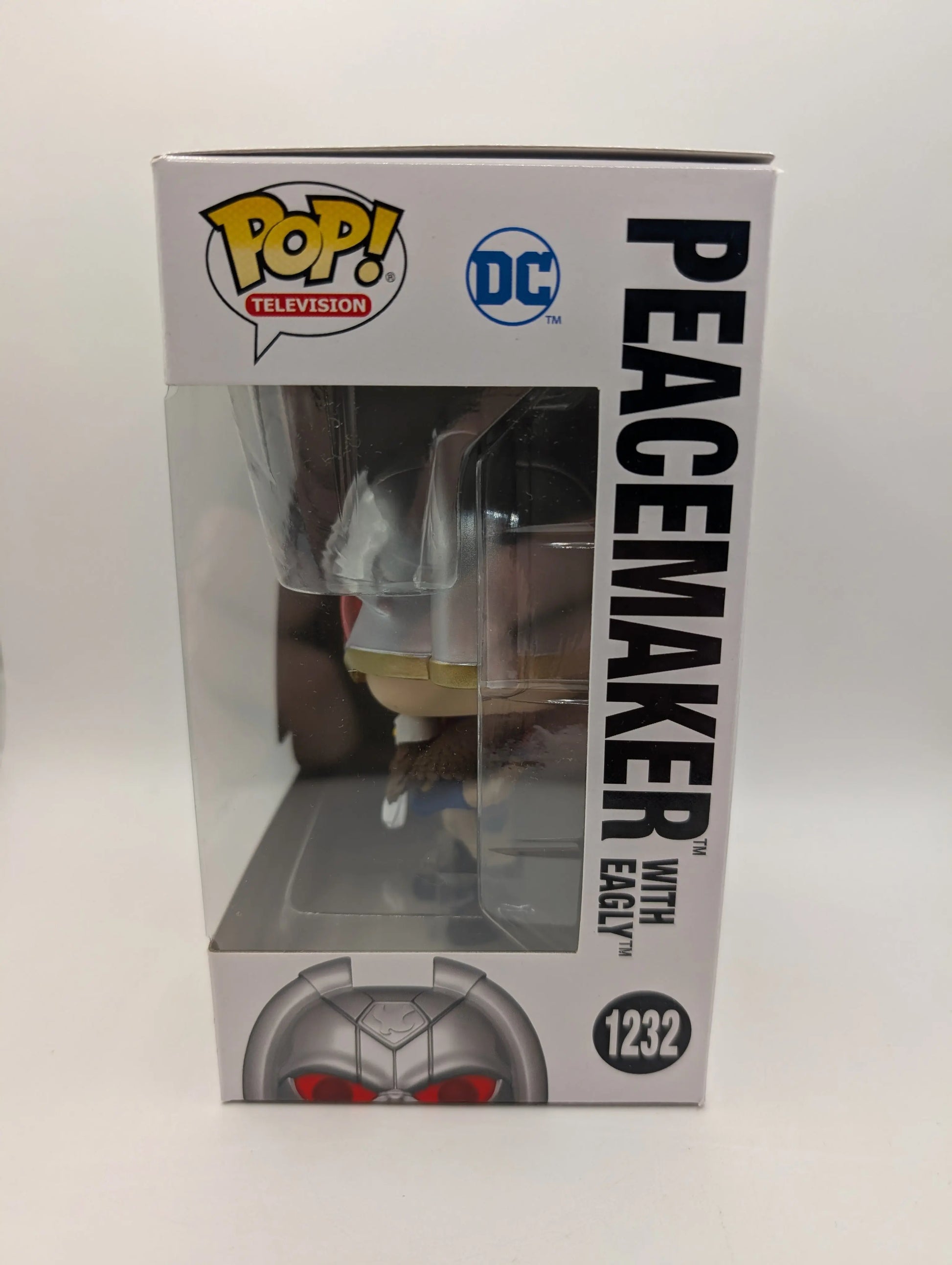 Peacemaker: The Series Peacemaker with Eagly Pop! Vinyl Figure #1232 OE FRENLY BRICKS - Open 7 Days