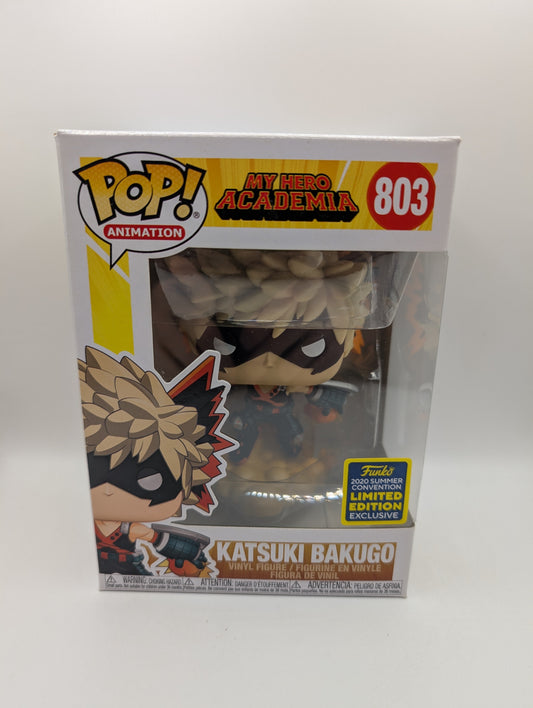 Funko Pop! My Hero Academia Katsuki Bakugo #803 2020 Summer Convention SDCC FRENLY BRICKS - Open 7 Days