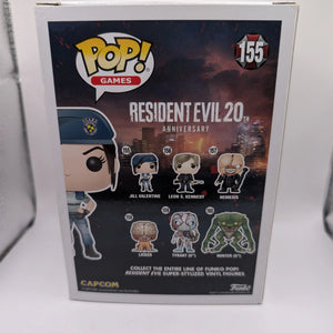 Funko Pop! Games Vinyl - Resident Evil - Jill Valentine #155 Vaulted Rare Figure FRENLY BRICKS - Open 7 Days