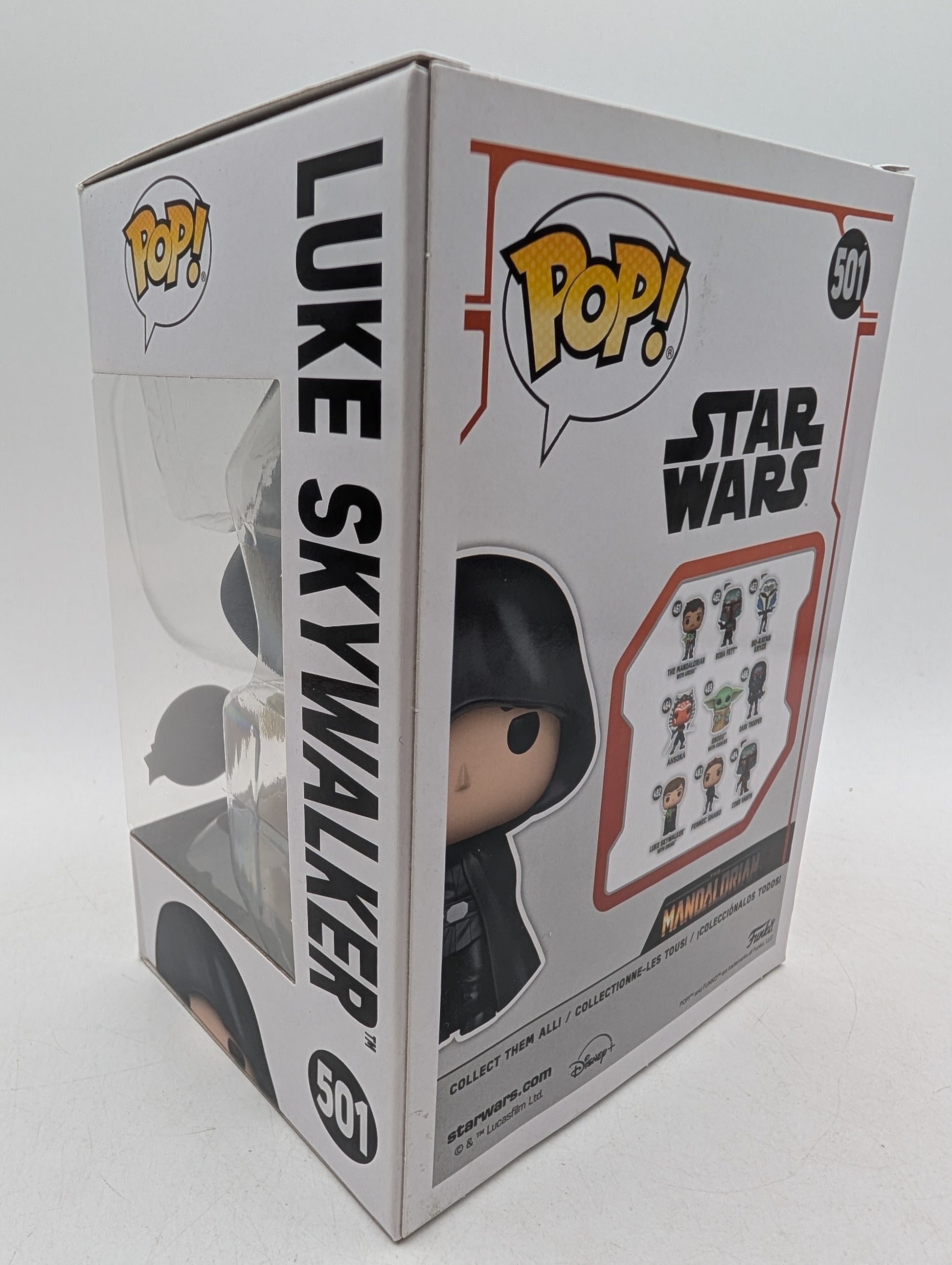 Funko Pop! Star Wars Luke Skywalker #501 Glow In The Dark GITD Special Edition image 4
