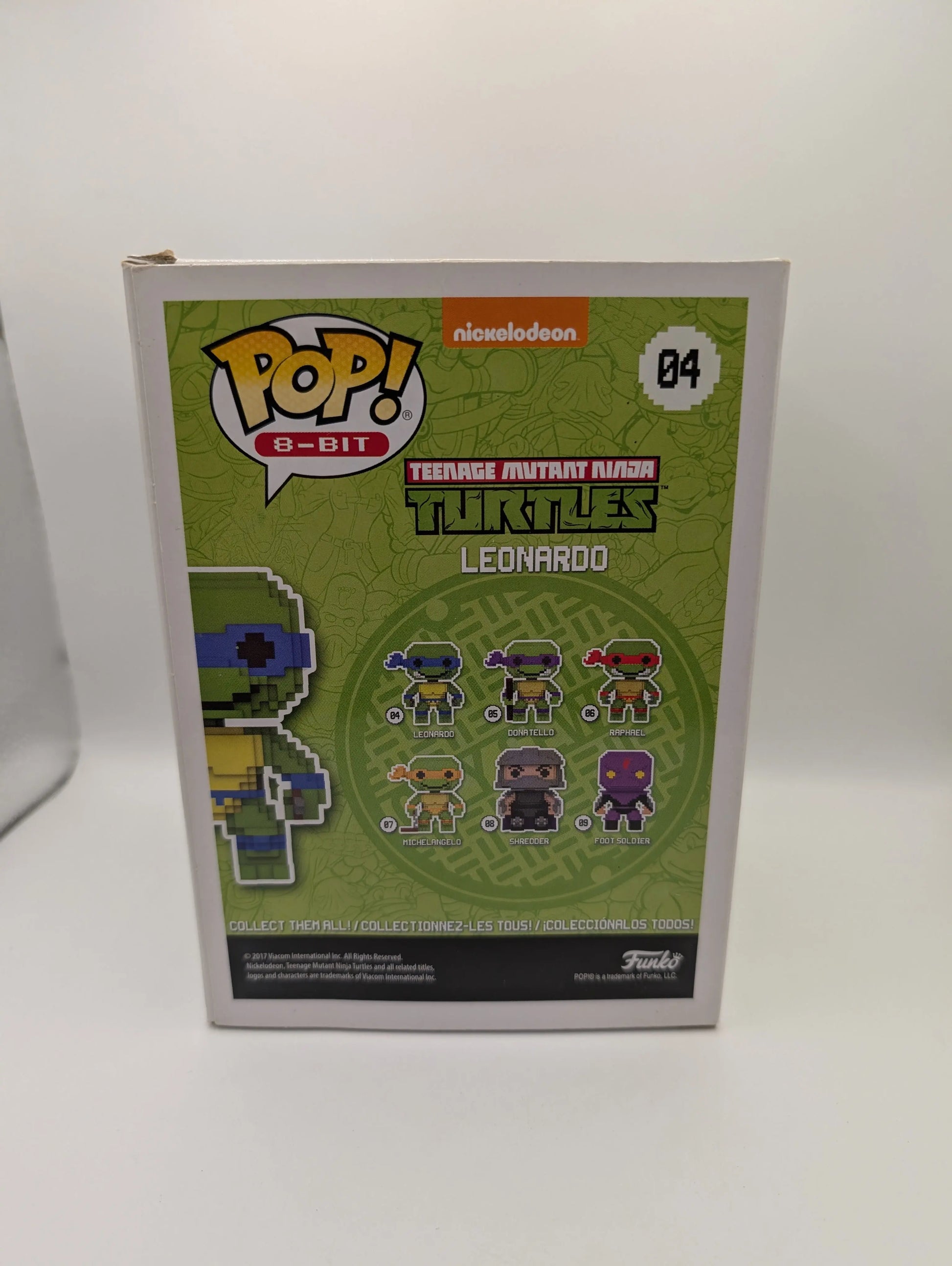 FUNKO POP 8-BIT TEENAGE MUTANT NINJA TURTLES #04 LEONARDO VINYL FIGURE FRENLY BRICKS - Open 7 Days