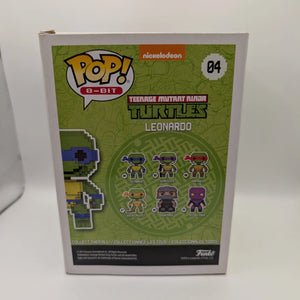 FUNKO POP 8-BIT TEENAGE MUTANT NINJA TURTLES #04 LEONARDO VINYL FIGURE FRENLY BRICKS - Open 7 Days