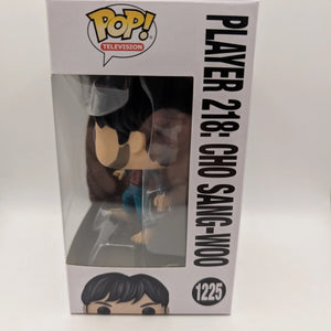 Pop Funko Player 218 Cho Sang-Woo #1225 Squid Games Netflix Figure FRENLY BRICKS - Open 7 Days