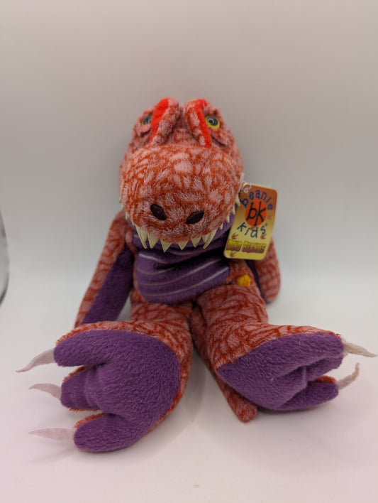 SKANSEN  BEANIE KID  "REX" THE DINOSAUR BEAR FRENLY BRICKS - Open 7 Days