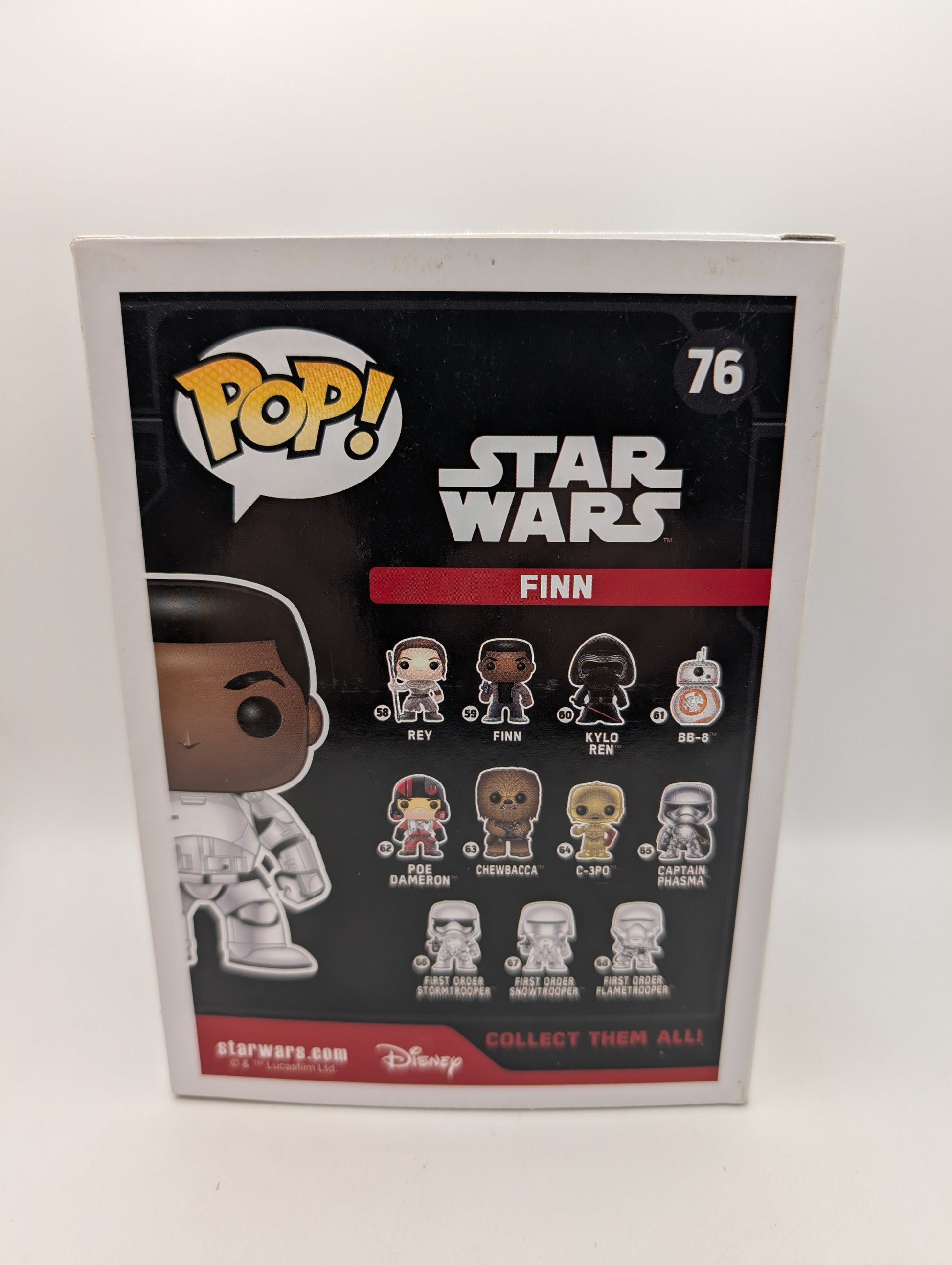 FUNKO POP! STAR WARS - THE FORCE AWAKENS #76 FINN FRENLY BRICKS - Open 7 Days