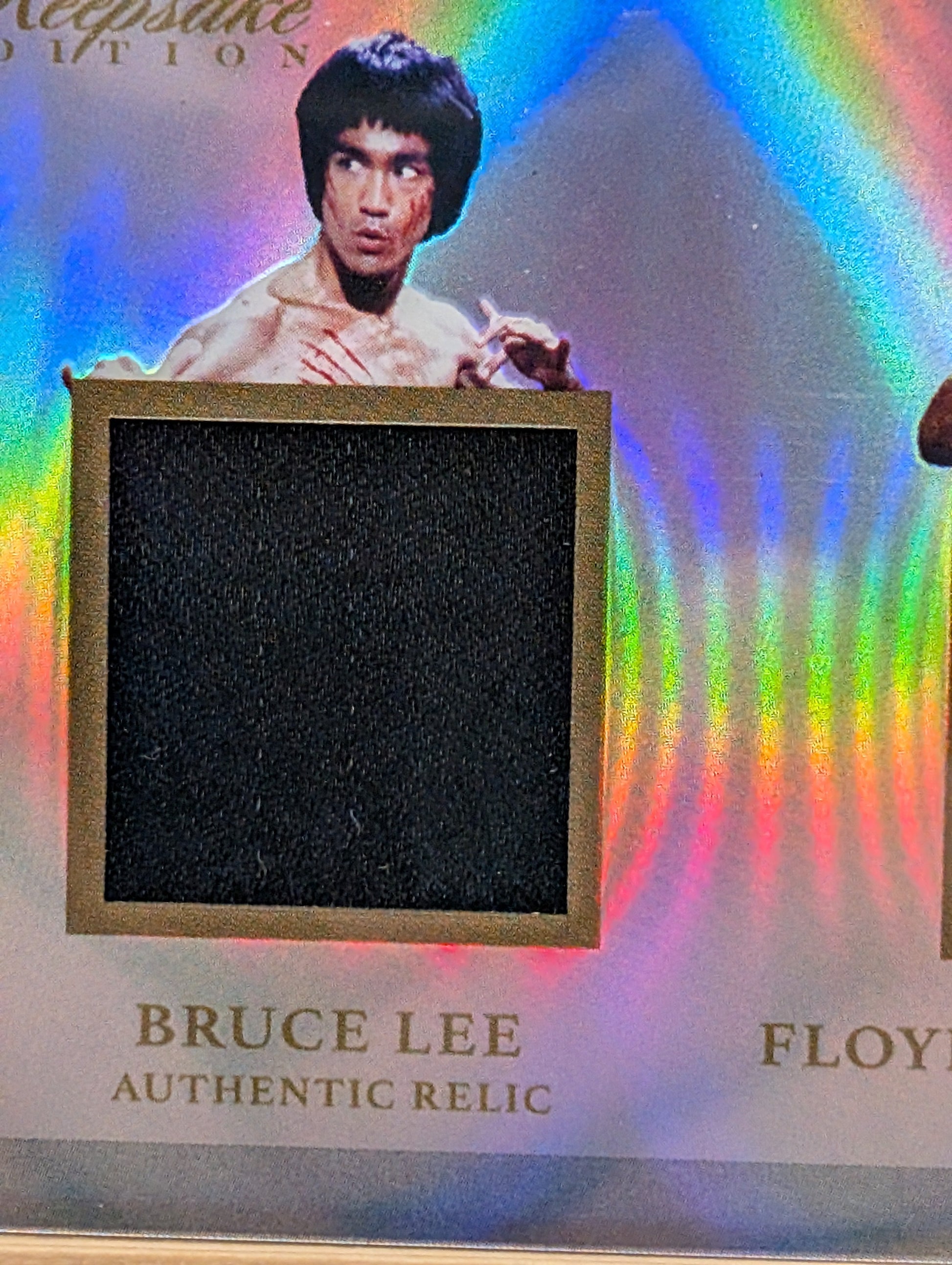 #26 2024 Keepsake Bruce Lee Floyd Mayweather Jr #254 Dual Relic FRENLY BRICKS - Open 7 Days