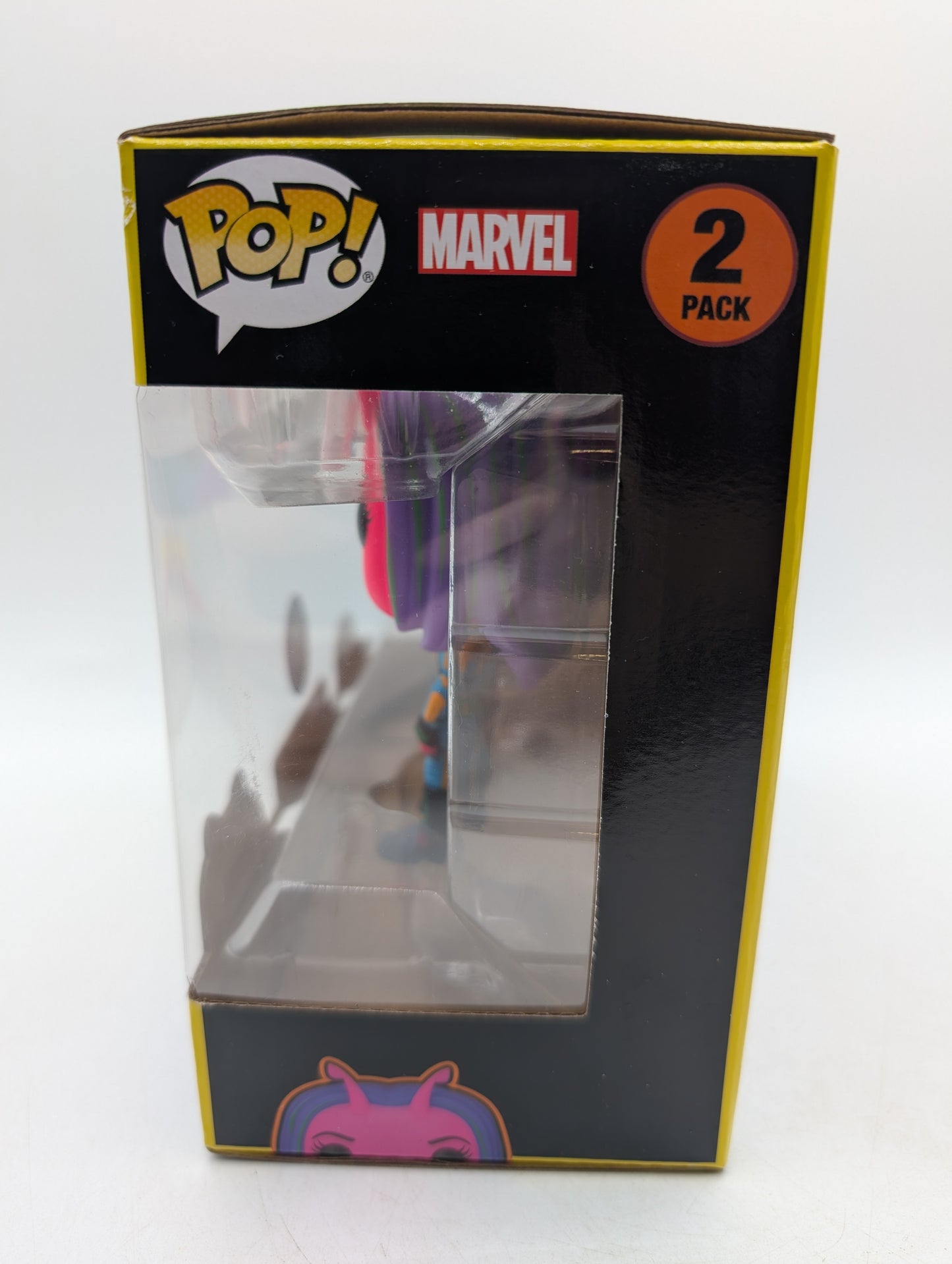 Funko Pop! Marvel Nebula and Mantis Blacklight Glow Exclusive 2-Pack