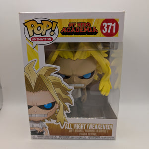 Funko POP! Animation My Hero Academia - All Might (Weakened) #371 - Vinyl FRENLY BRICKS - Open 7 Days
