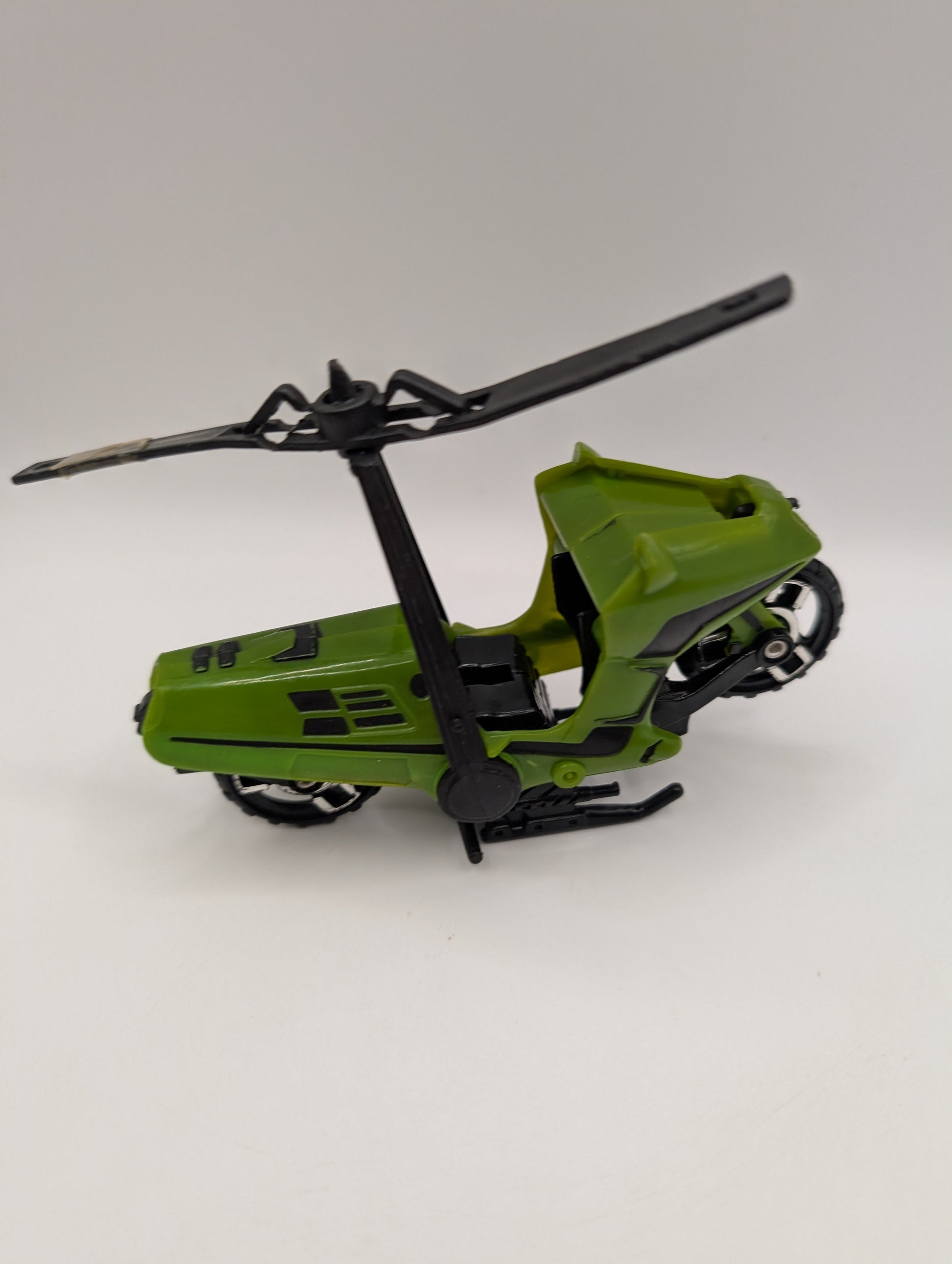 VINTAGE 1985 Kenner M.A.S.K. CONDOR  Motorcycle Helicopter Green Vehicle MASK FRENLY BRICKS - Open 7 Days