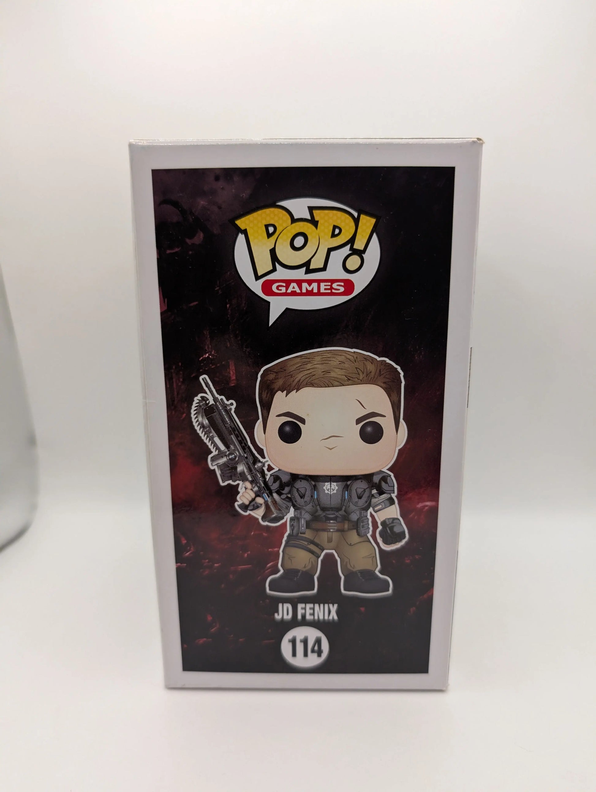 Funko Pop Vinyl! JD Fenix #114 Gears Of War Collectable Figure Vaulted Games FRENLY BRICKS - Open 7 Days