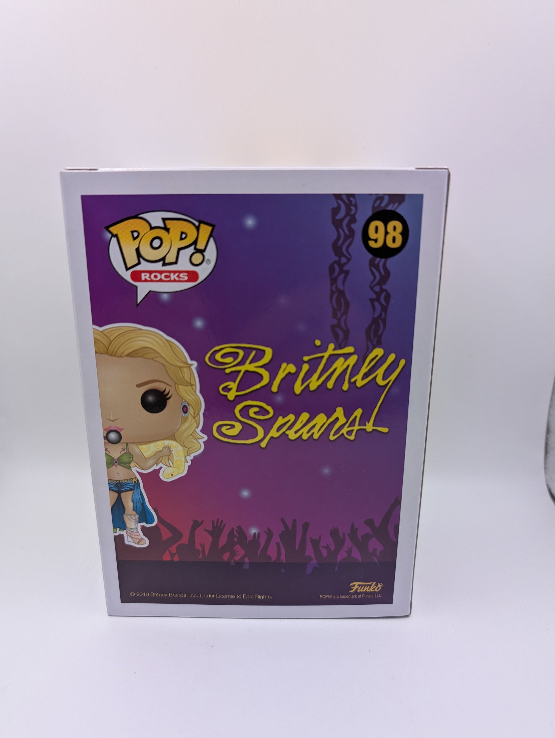 Britney Spears Slave 4 U Funko Pop Rocks Vinyl Figure #98 FRENLY BRICKS - Open 7 Days