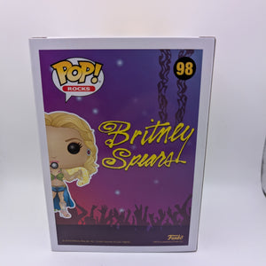 Britney Spears Slave 4 U Funko Pop Rocks Vinyl Figure #98 FRENLY BRICKS - Open 7 Days