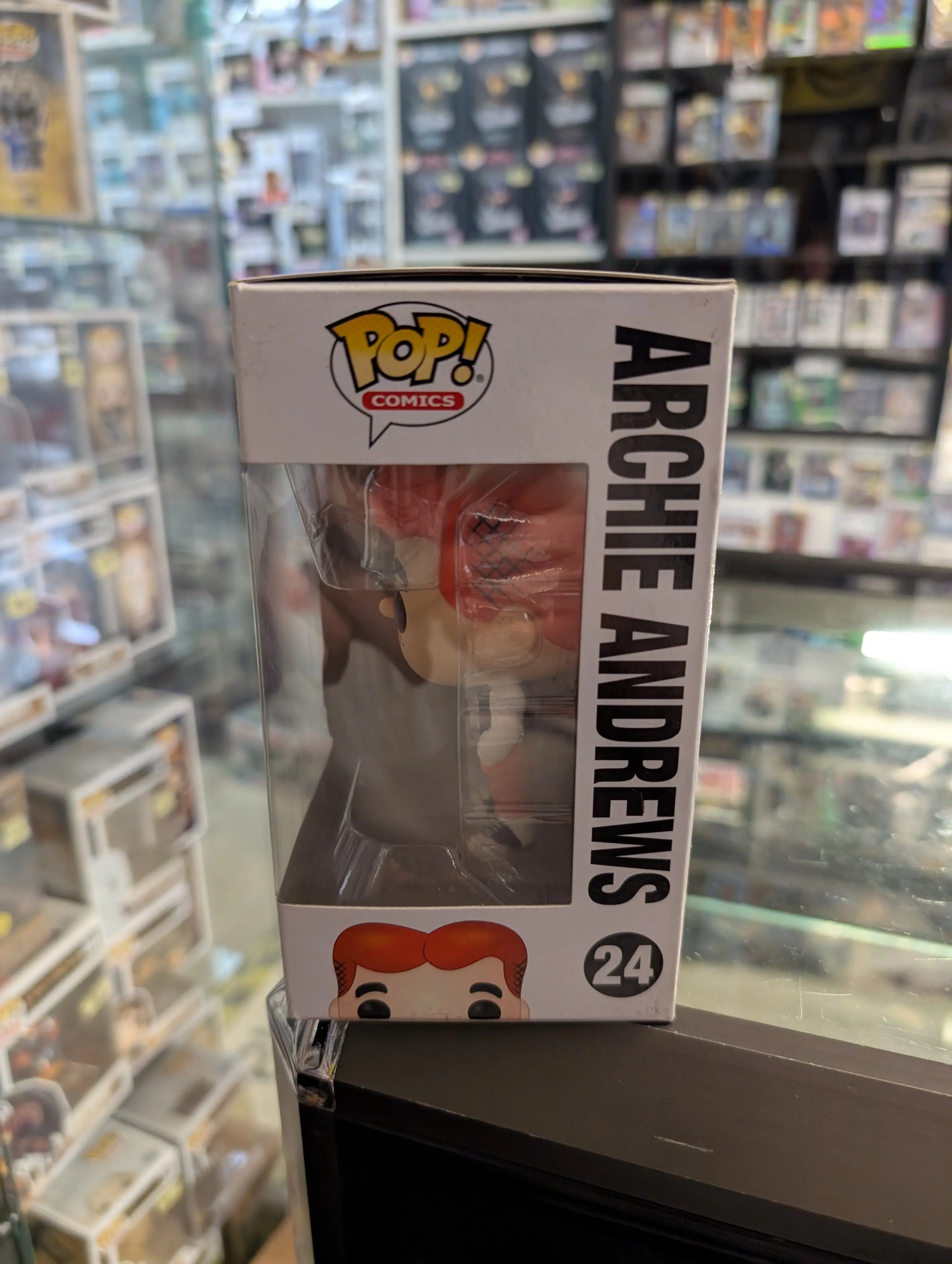 Funko Pop! Comics: Archie Comics - Archie Andrews Figure 24 FRENLY BRICKS - Open 7 Days