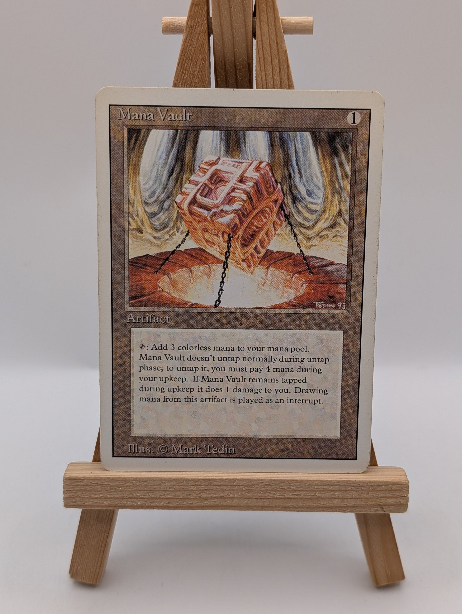 Magic MTG - Mana Vault - Revised 3rd Edition - MP FRENLY BRICKS - Open 7 Days