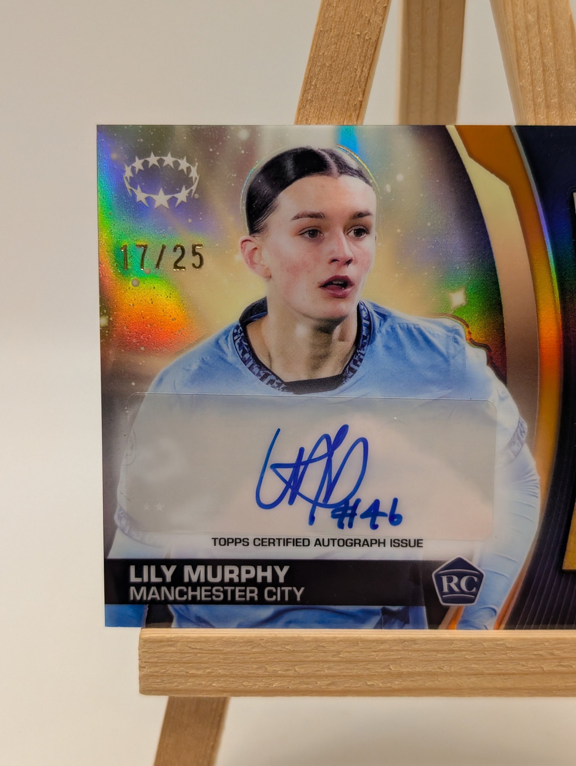 2024-25 Topps Chrome Uefa Women's Champions League - Premium Autograph Relics Lily Murphy #CPAR-MU FRENLY BRICKS - Open 7 Days