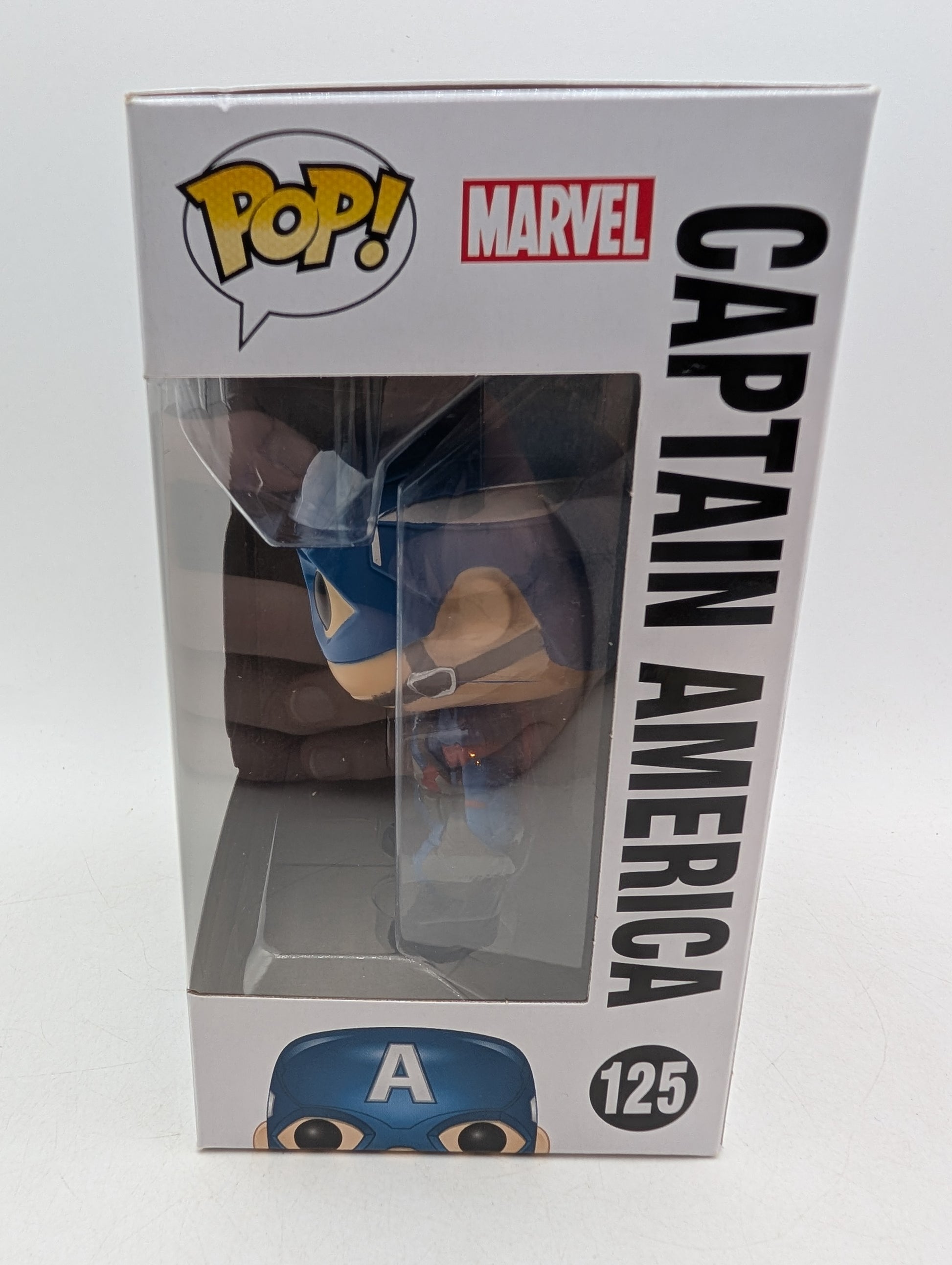 Funko POP! Marvel Captain America Civil War Captain America #125 image 3