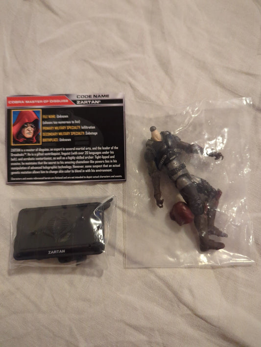 GI Joe 50th Anniversary ZARTAN v22 Master of Disguise Complete Figure Hasbro FRENLY BRICKS - Open 7 Days