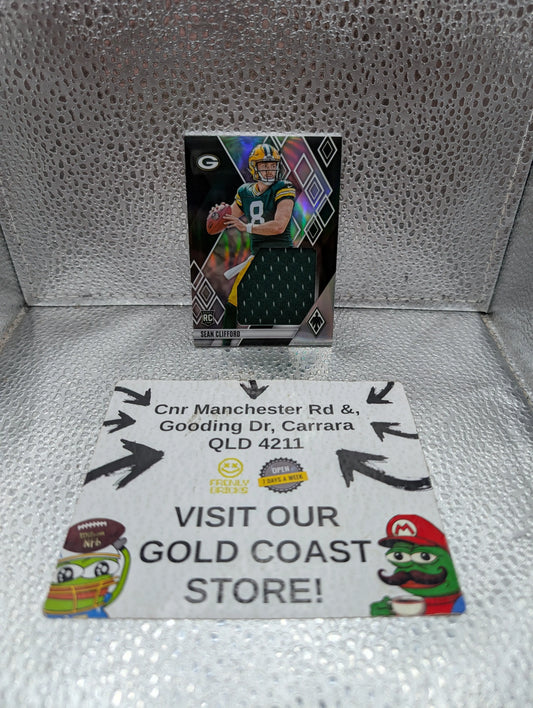 Sean Clifford 2023 Panini Phoenix RC Patch /199 Packers Rookie FRENLY BRICKS - Open 7 Days
