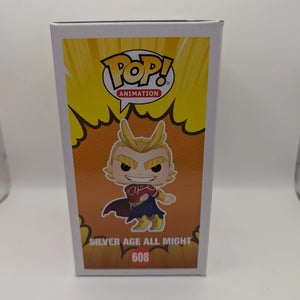Funko Pop Silver Age All Might 608 My Hero Academia Vinyl Figure FRENLY BRICKS - Open 7 Days