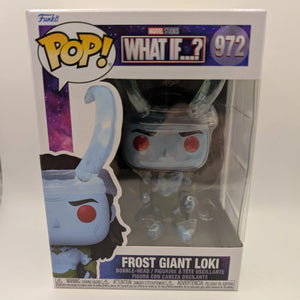 Pop Vinyl Marvel What If? 2021 Frost Giant Loki 972 FRENLY BRICKS - Open 7 Days