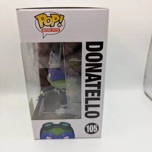 Funko Pop! Power Rangers Ninja Turtles Donatello #105 - #090 FRENLY BRICKS - Open 7 Days