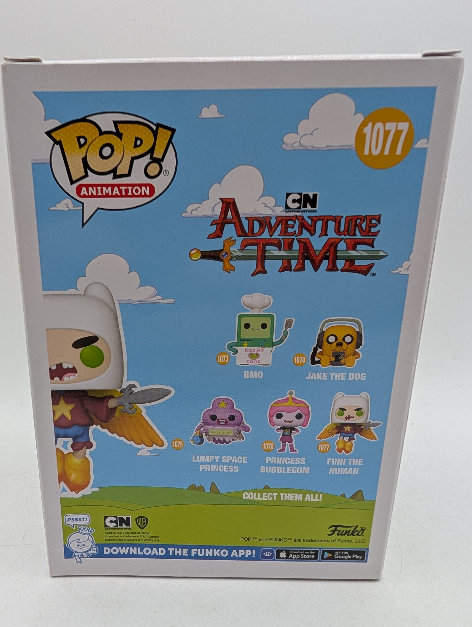 Funko Pop! Adventure Time Finn the Human #1077 Vinyl Figure image 5