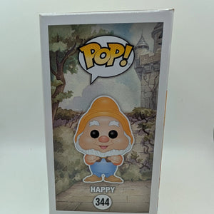 Funko POP! Disney Snow White and The Seven Dwarfs - Happy #344 FRENLY BRICKS - Open 7 Days