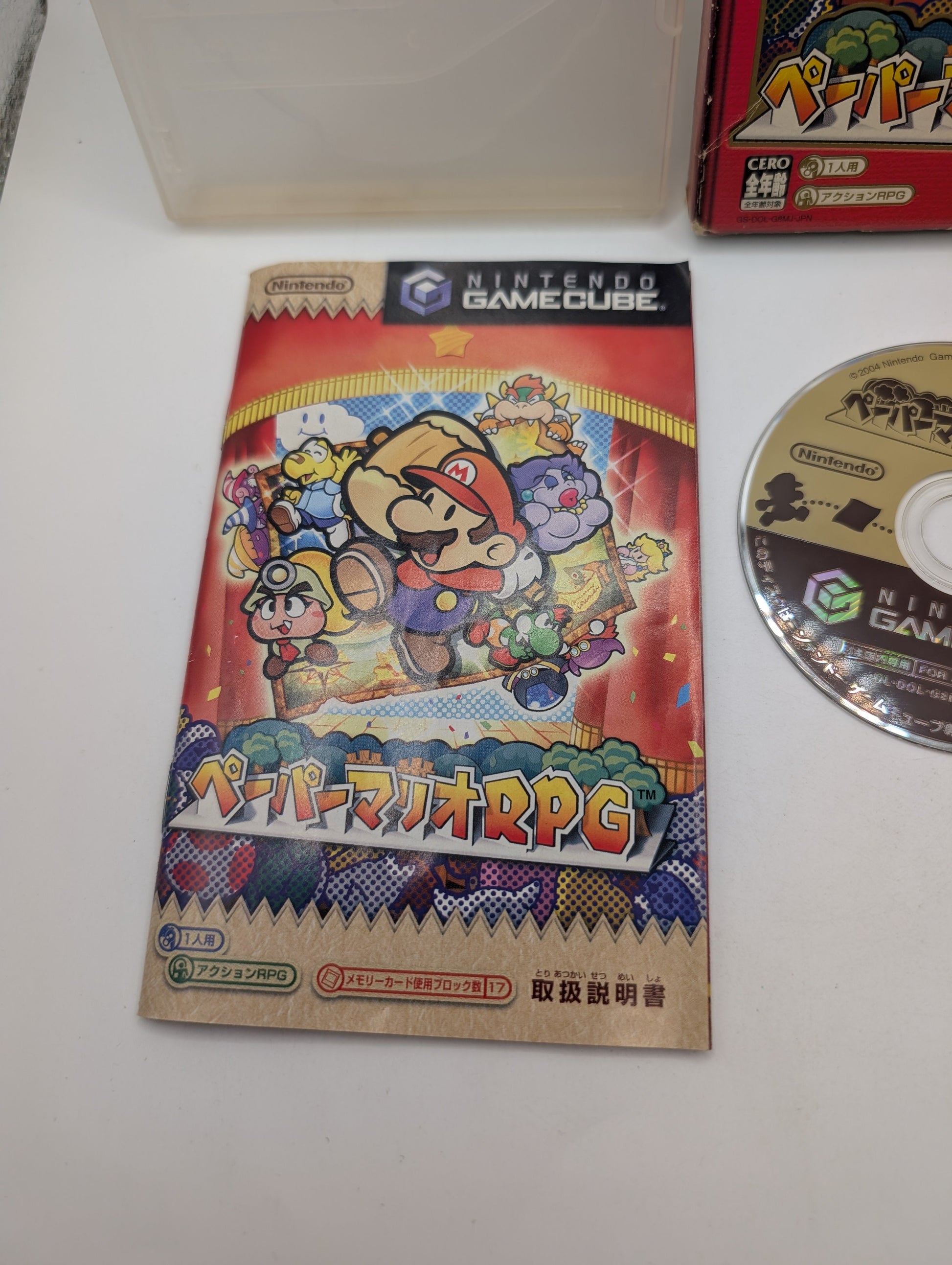 PAPER MARIO RPG GameCube Nintendo For JP System 2262 gc FRENLY BRICKS - Open 7 Days
