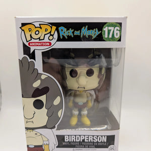 Funko Pop! Vinyl Rick And Morty BIRDPERSON #176 FRENLY BRICKS - Open 7 Days