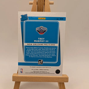 2021-22 TREY MURPHY III AUTO PANINI DONRUSS MAZE RATED ROOKIE RC #228 AUTOGRAPHS FRENLY BRICKS - Open 7 Days