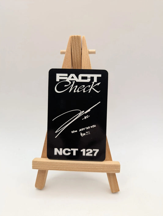 HAECHAN NCT 127 Fact Check Exhibit Vers - Official photo card PC FRENLY BRICKS - Open 7 Days