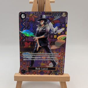 One Piece Card Game CCG TCG Rob Lucci OP03-092 SP Special Alt Art ENG FRENLY BRICKS - Open 7 Days
