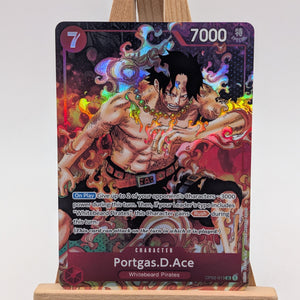 One Piece Portgas D. Ace SP OP02-013 SR Alternative English Edition FRENLY BRICKS - Open 7 Days