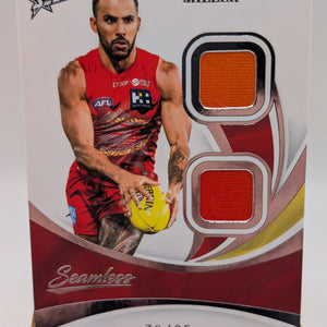 2025 Select AFL Seamless Solo Patch Touk Miller 18 /95 FRENLY BRICKS - Open 7 Days