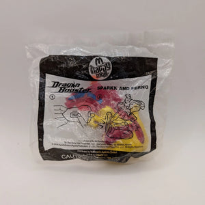 2006  McDonald's Happy Meal Dragon Booster  #8 Sparkk And Ferno FRENLY BRICKS - Open 7 Days