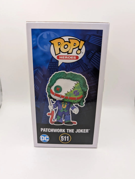 DC Comics - Patchwork The Joker Pop! Vinyl Figure #511 FRENLY BRICKS - Open 7 Days
