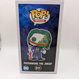 DC Comics - Patchwork The Joker Pop! Vinyl Figure #511 FRENLY BRICKS - Open 7 Days